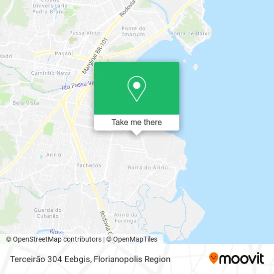 Terceirão 304 Eebgis map