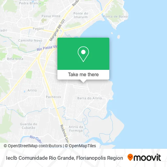 Ieclb Comunidade Rio Grande map