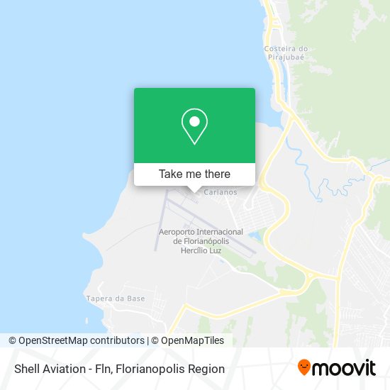 Shell Aviation - Fln map