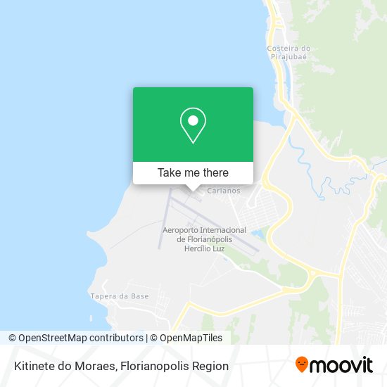 Mapa Kitinete do Moraes