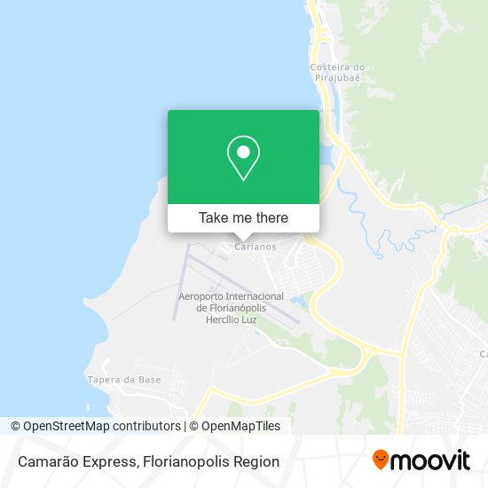 Camarão Express map