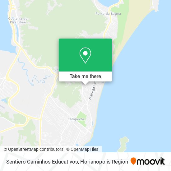 Sentiero Caminhos Educativos map