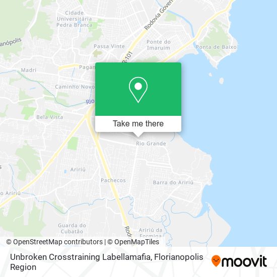 Unbroken Crosstraining Labellamafia map