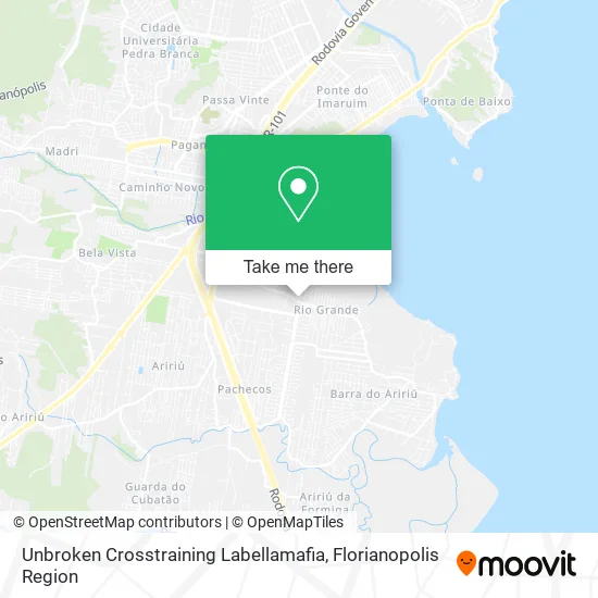 Unbroken Crosstraining Labellamafia map