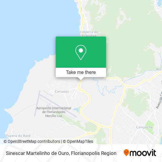 Sinescar Martelinho de Ouro map