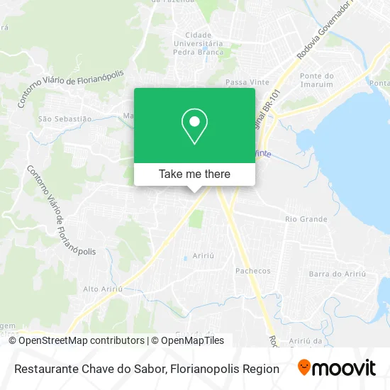 Restaurante Chave do Sabor map