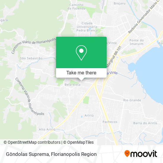 Gôndolas Suprema map