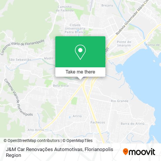 J&M Car Renovações Automotivas map