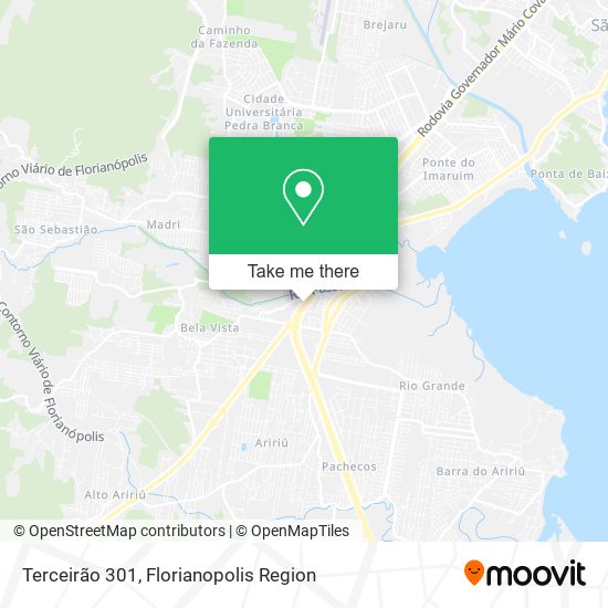 Terceirão 301 map