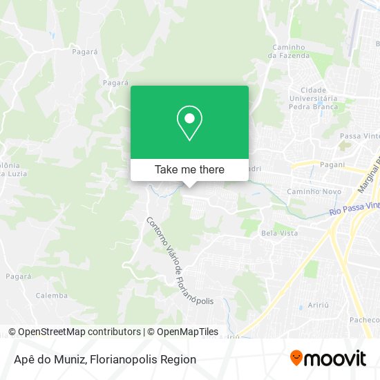 Apê do Muniz map