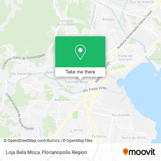 Loja Bela Moça map