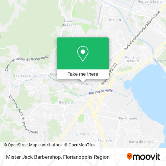 Mister Jack Barbershop map