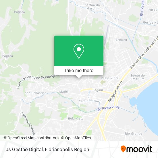 Js Gestao Digital map