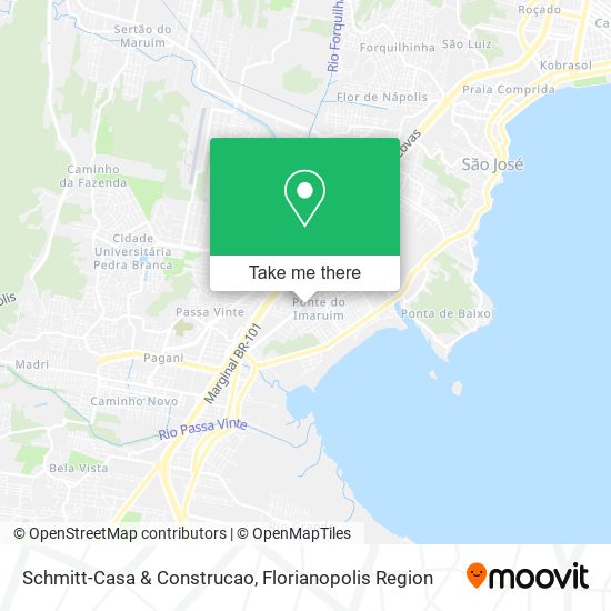 Schmitt-Casa & Construcao map