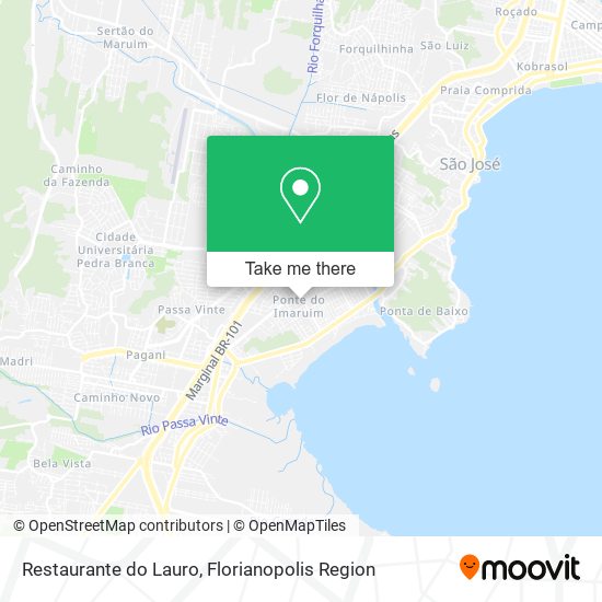 Restaurante do Lauro map
