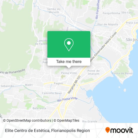 Elite Centro de Estética map
