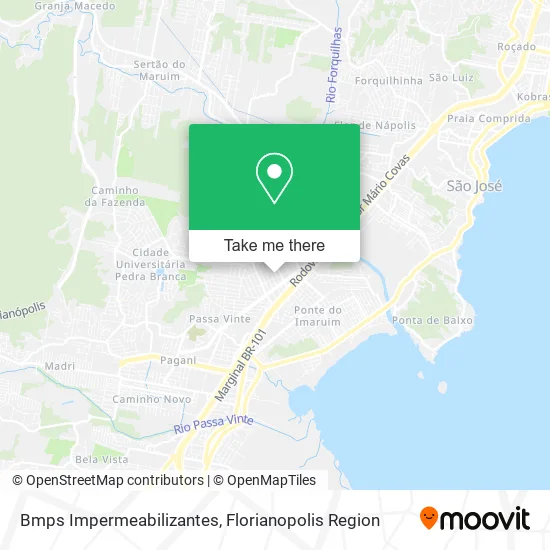 Bmps Impermeabilizantes map