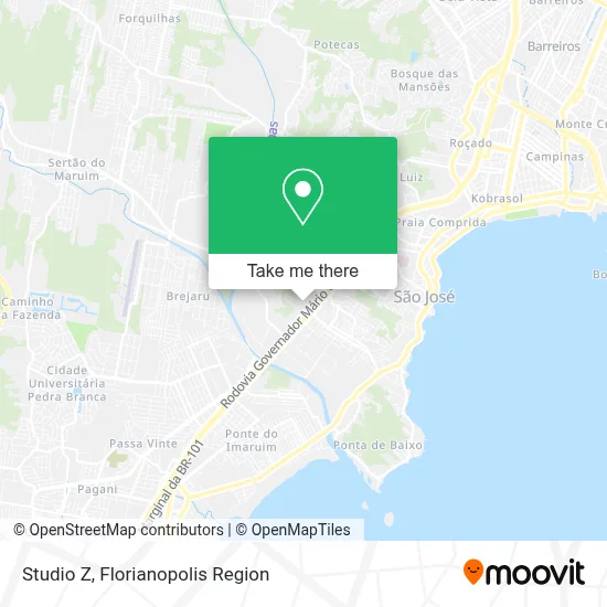 Studio Z map