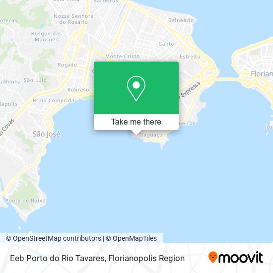 Eeb Porto do Rio Tavares map