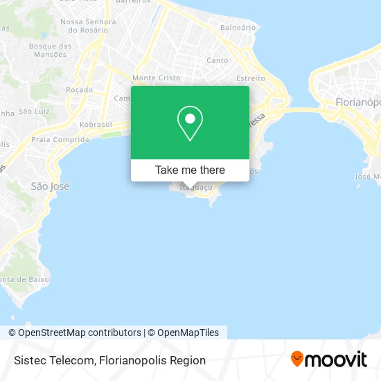 Sistec Telecom map