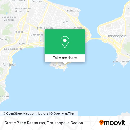 Rustic Bar e Restauran map