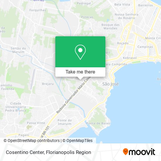 Cosentino Center map