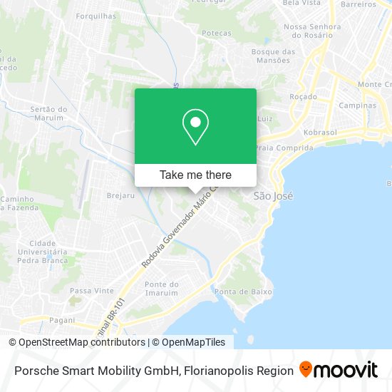 Porsche Smart Mobility GmbH map