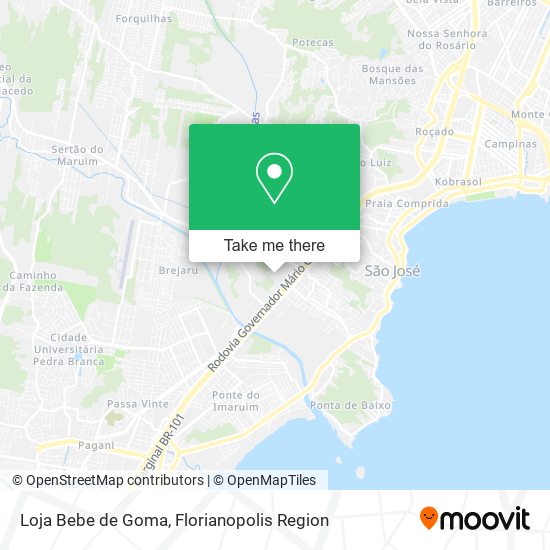 Loja Bebe de Goma map