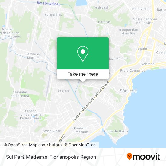 Sul Pará Madeiras map