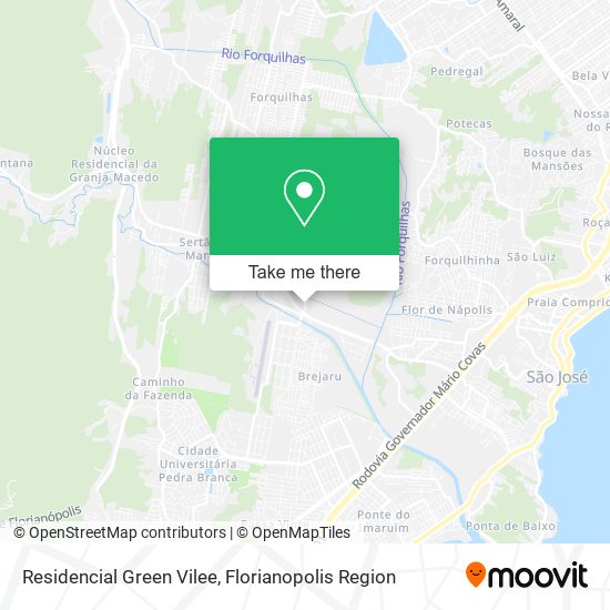 Residencial Green Vilee map