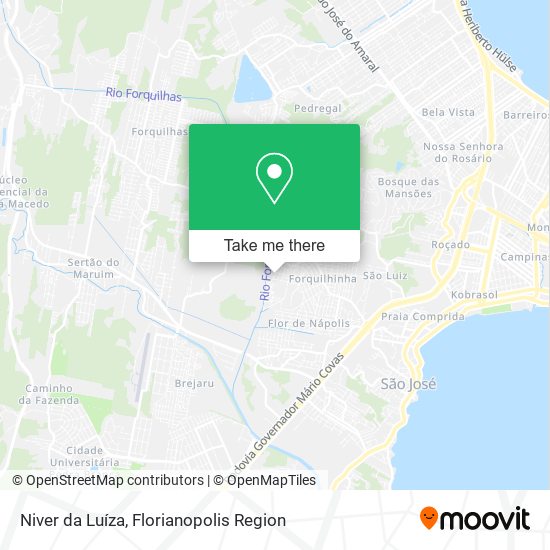 Niver da Luíza map