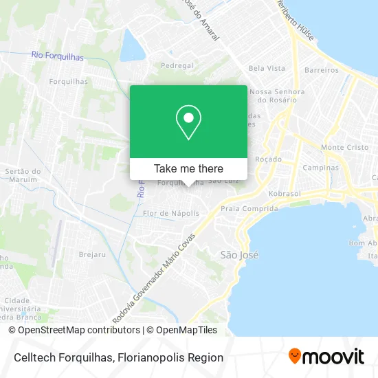 Celltech Forquilhas map