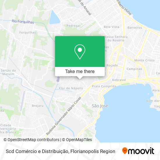 Scd Comércio e Distribuição map