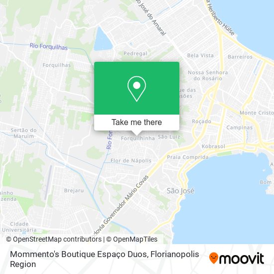 Mommento's Boutique Espaço Duos map