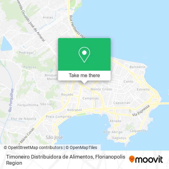 Timoneiro Distribuidora de Alimentos map