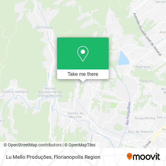 Lu Mello Produções map