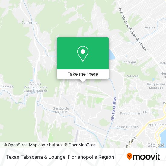 Texas Tabacaria & Lounge map