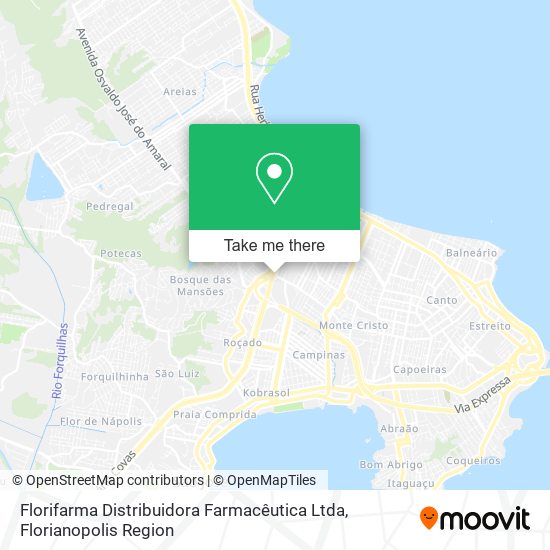 Florifarma Distribuidora Farmacêutica Ltda map