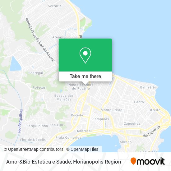 Amor&Bio Estética e Saúde map