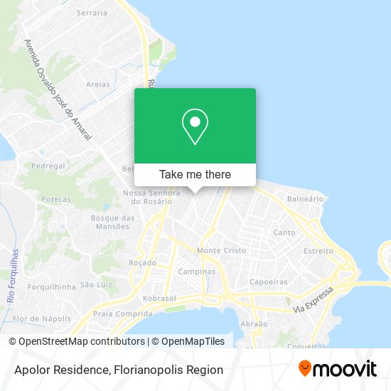 Apolor Residence map