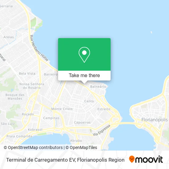 Terminal de Carregamento EV map