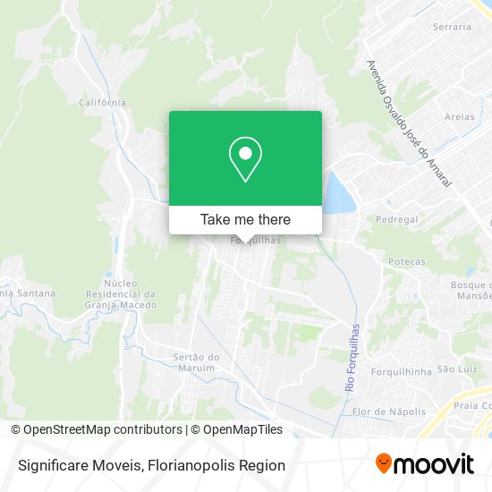 Significare Moveis map