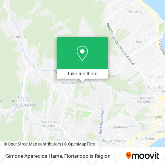 Simone Aparecida Hame map