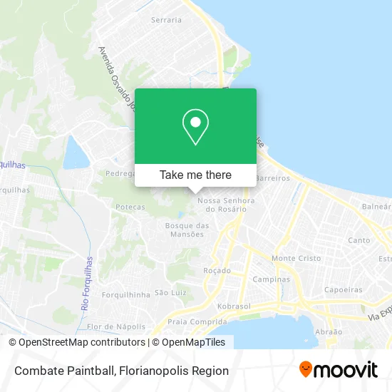 Combate Paintball map