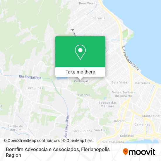 Bomfim Advocacia e Associados map
