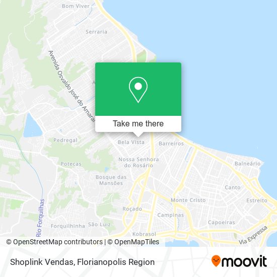 Shoplink Vendas map