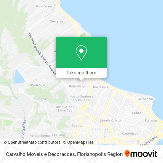 Carvalho Moveis e Decoracoes map
