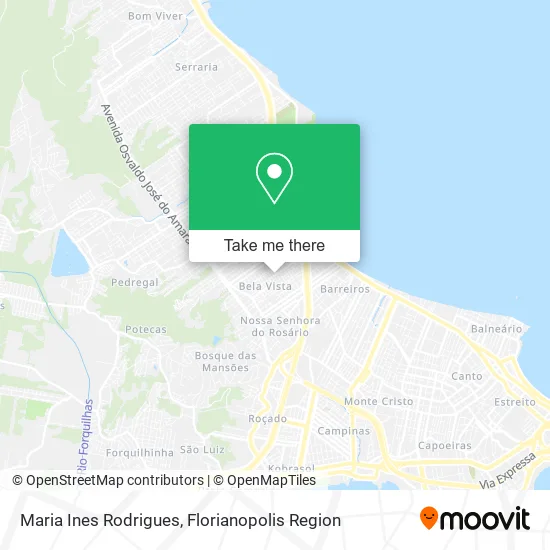 Maria Ines Rodrigues map