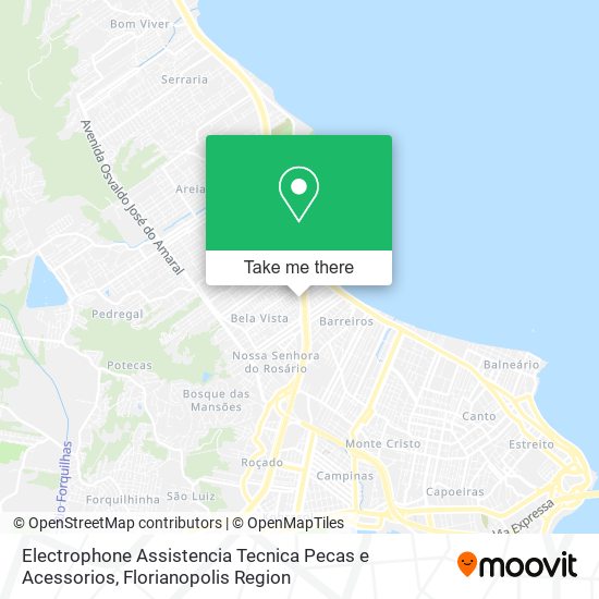 Electrophone Assistencia Tecnica Pecas e Acessorios map