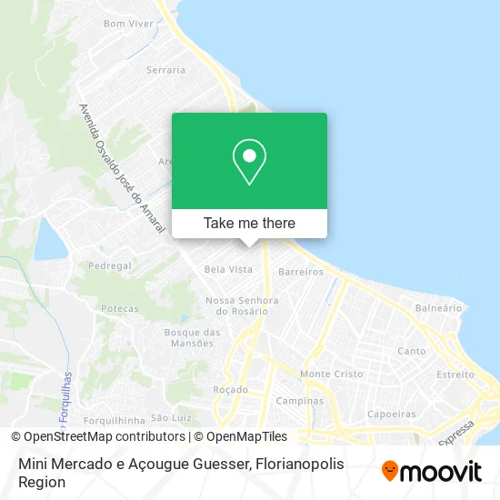 Mini Mercado e Açougue Guesser map